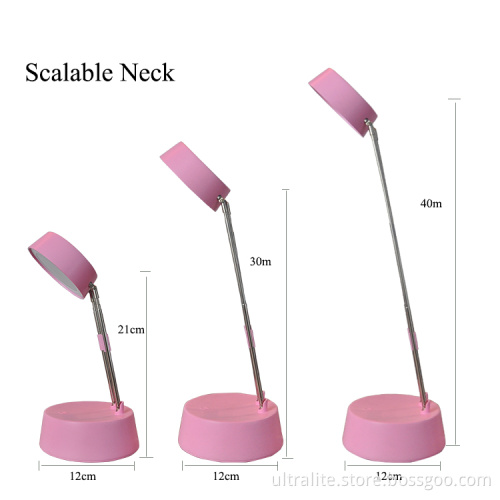 Novelty Body Flexible Cute Study Desk Lamp Adjustable Kids Bedroom Table Lighting